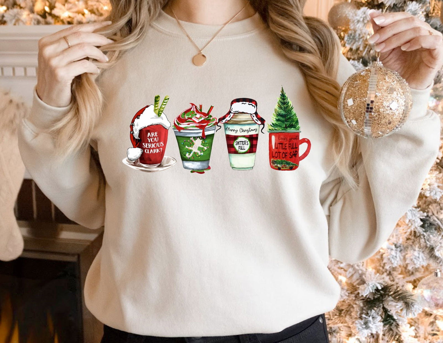 Christmas Vacation Coffee Crewneck - www.Shopthatapp.com