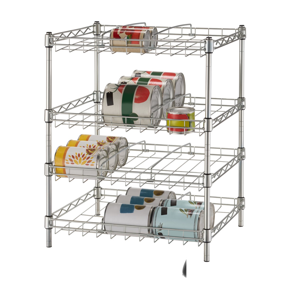 Chrome Can Organizer 2-pack - www.Shopthatapp.com