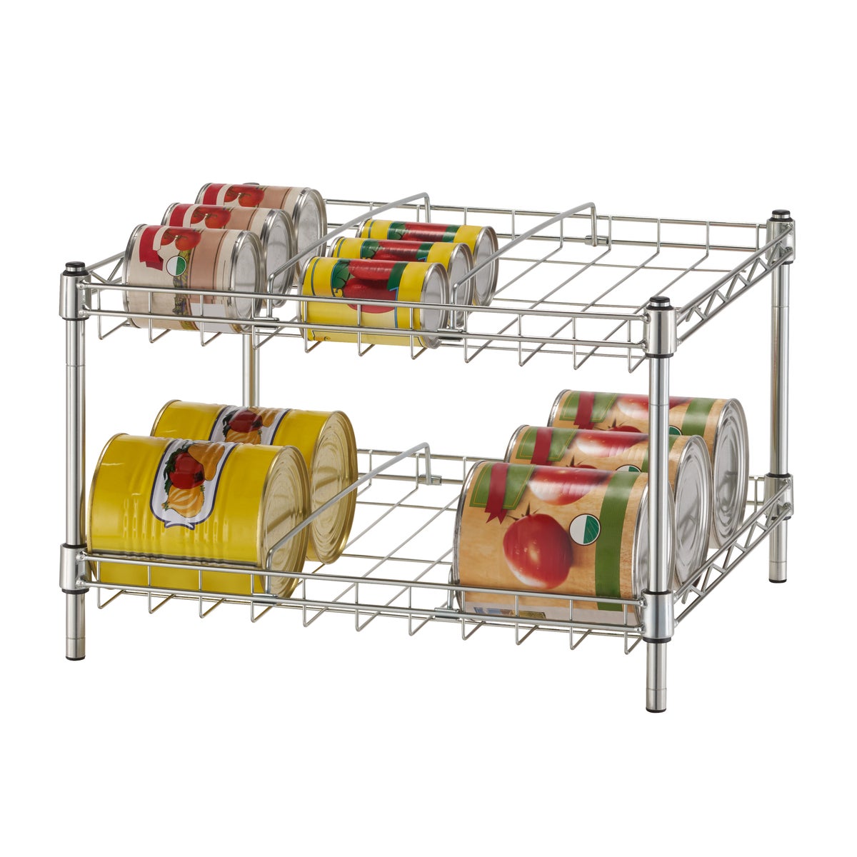 Chrome Can Organizer 2-pack - www.Shopthatapp.com