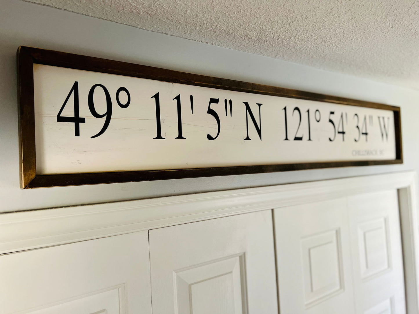 Coordinates sign - www.Shopthatapp.com