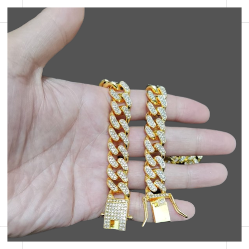 Cuban Link Bracelet - Gold - www.Shopthatapp.com