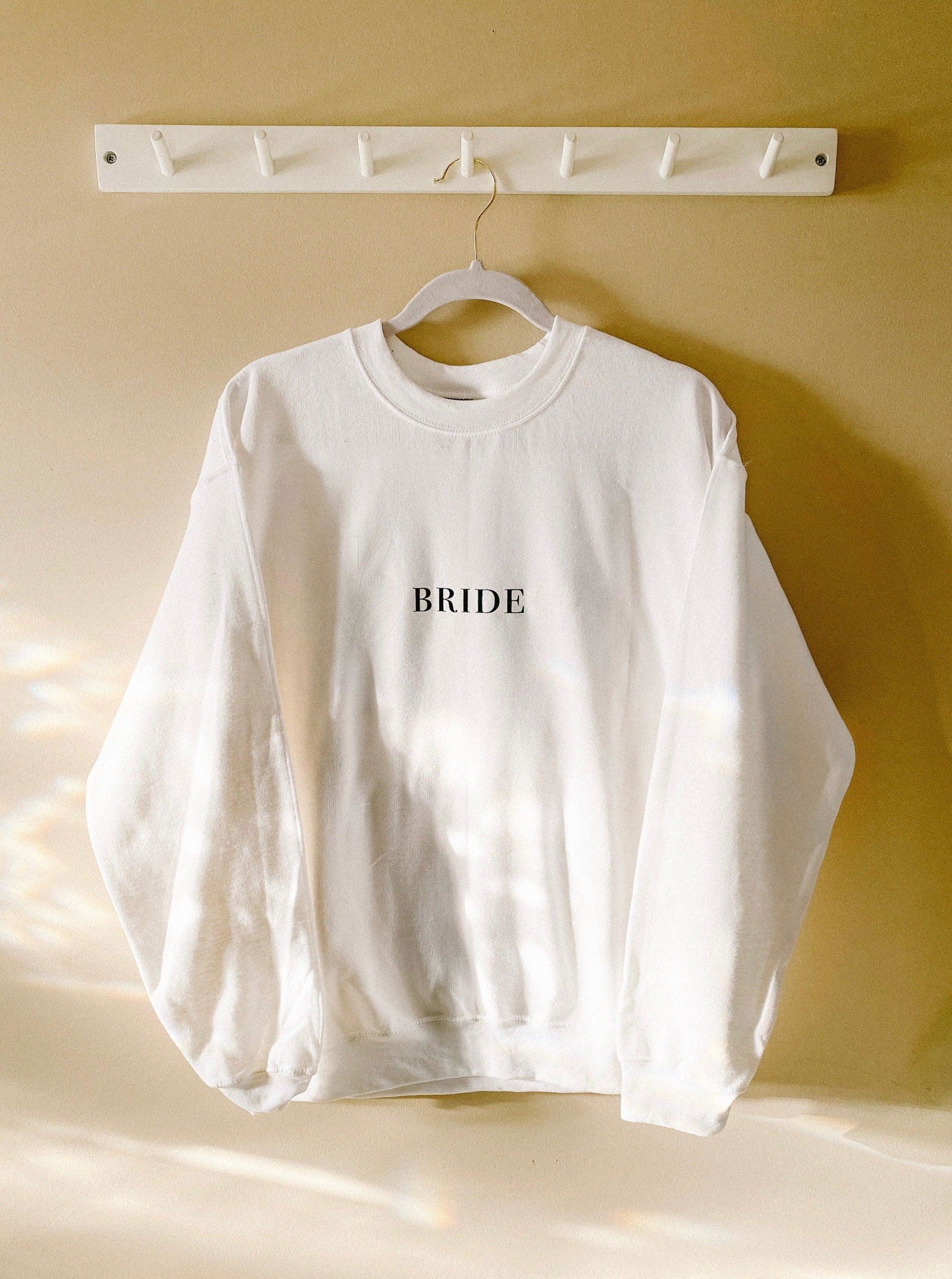 Custom wedding party crewneck - www.Shopthatapp.com