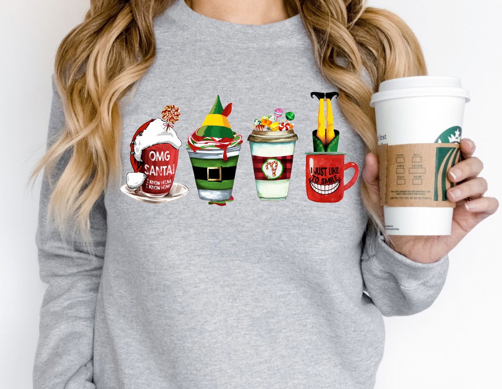 ELF coffee Crewneck - www.Shopthatapp.com