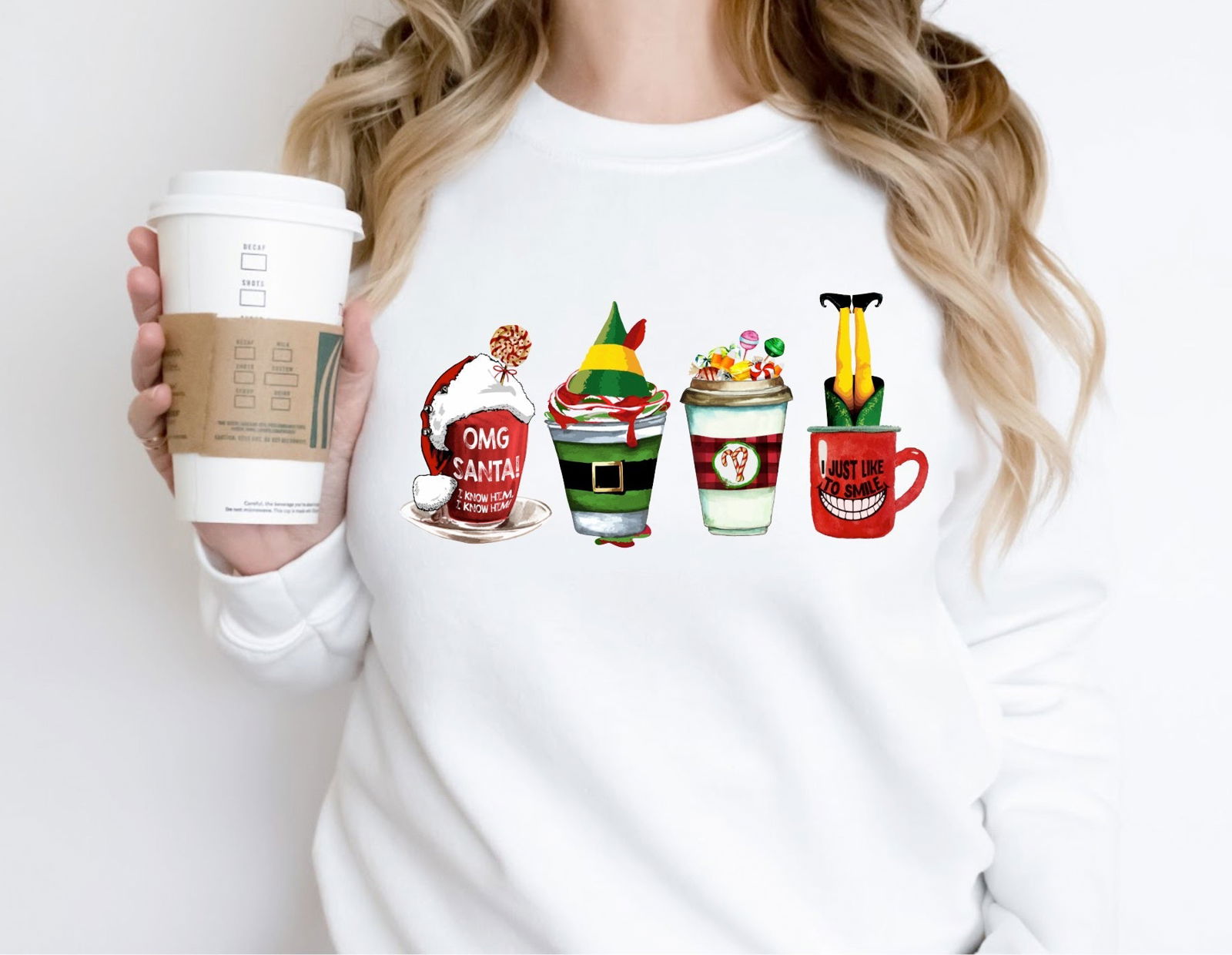 ELF coffee Crewneck - www.Shopthatapp.com