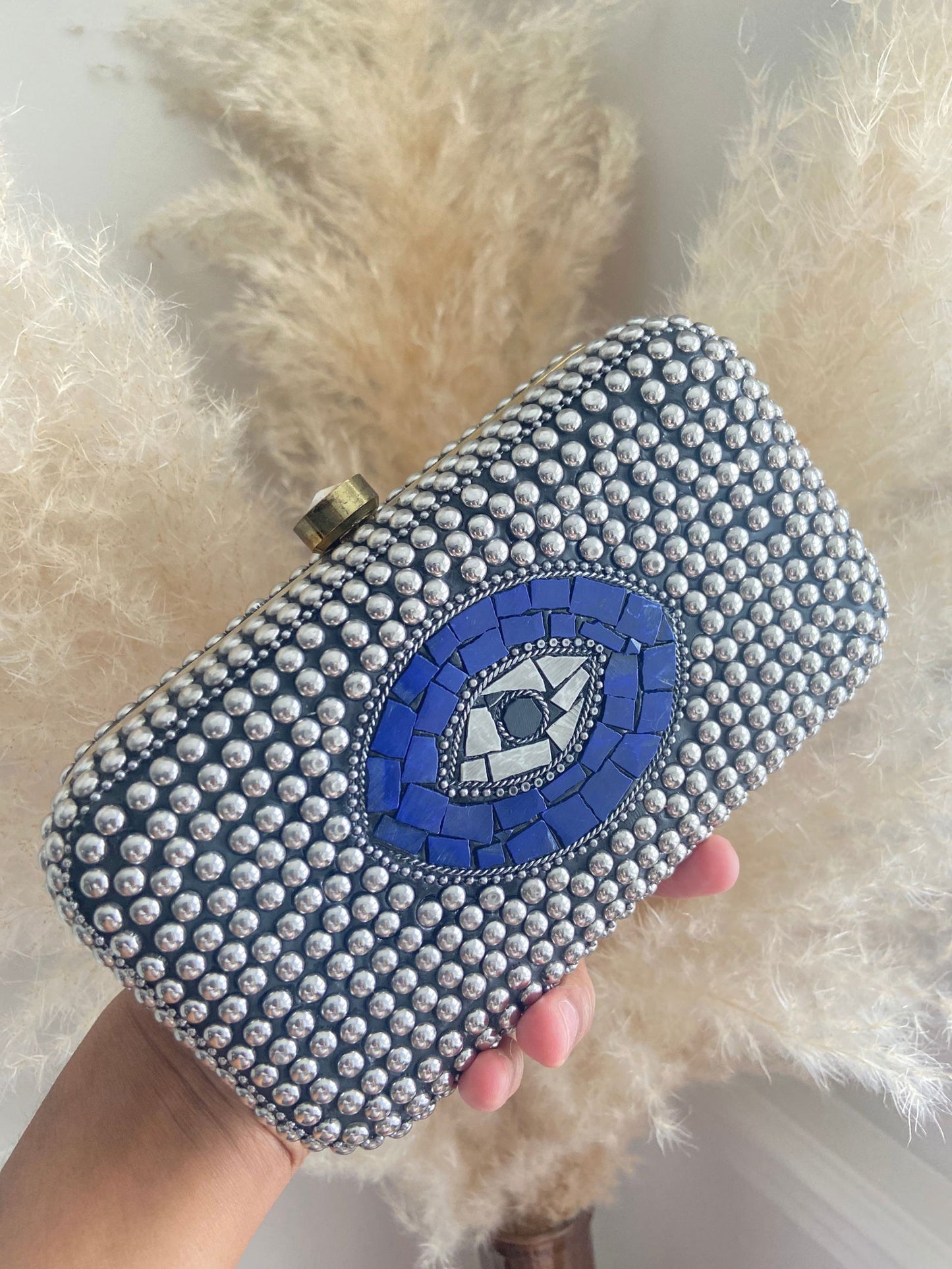 EVIL EYE Clutch - www.Shopthatapp.com