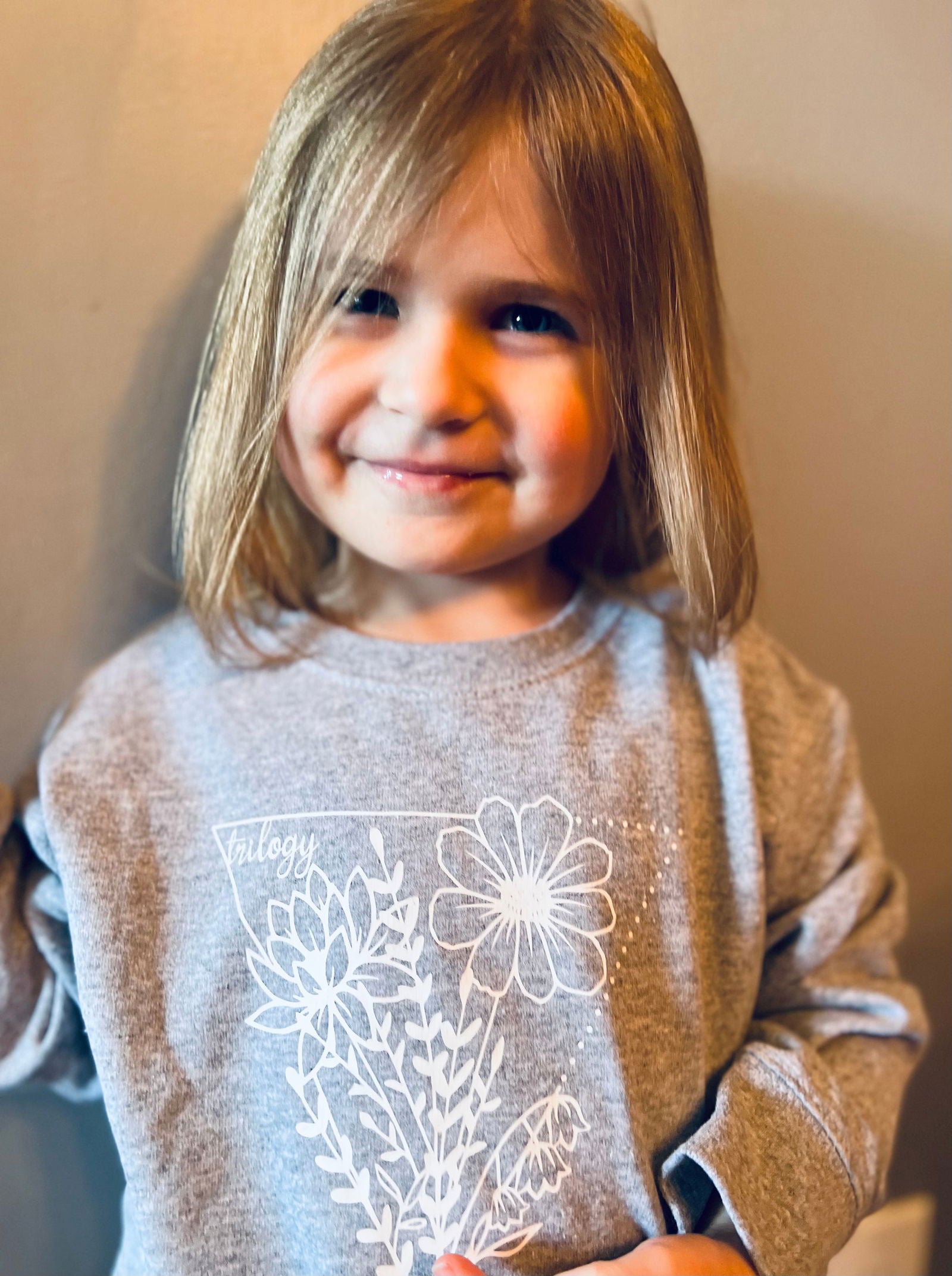 Flower Toddler Crewneck - www.Shopthatapp.com