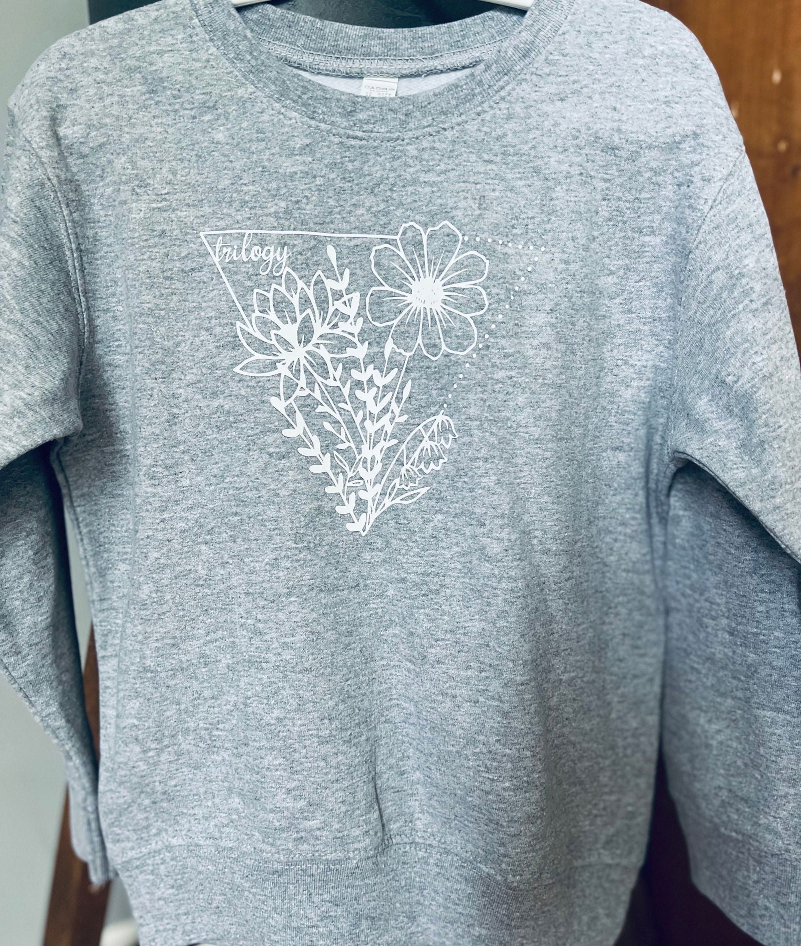 Flower Toddler Crewneck - www.Shopthatapp.com