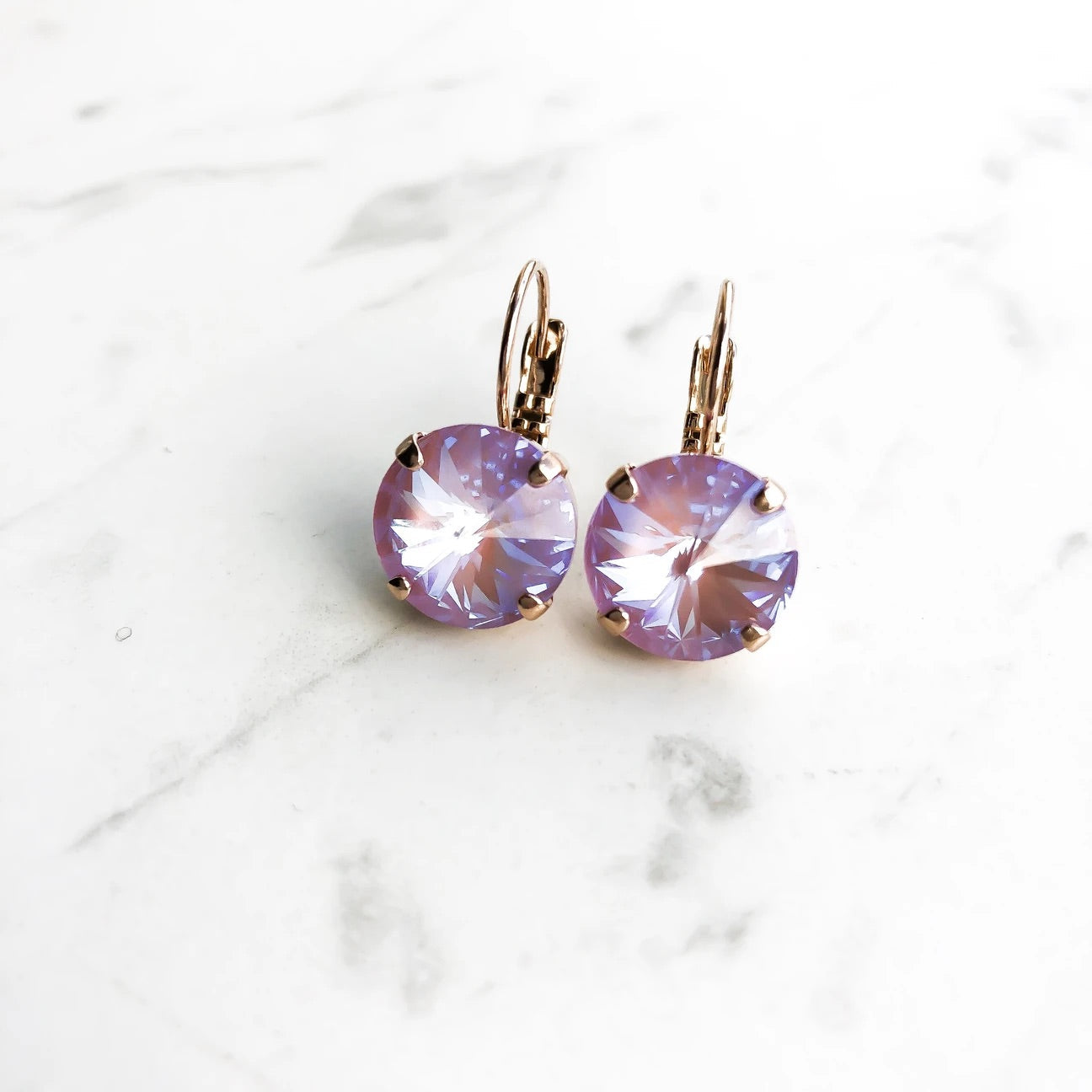 GLEAM EARRINGS (ROSE GOLD) - www.Shopthatapp.com