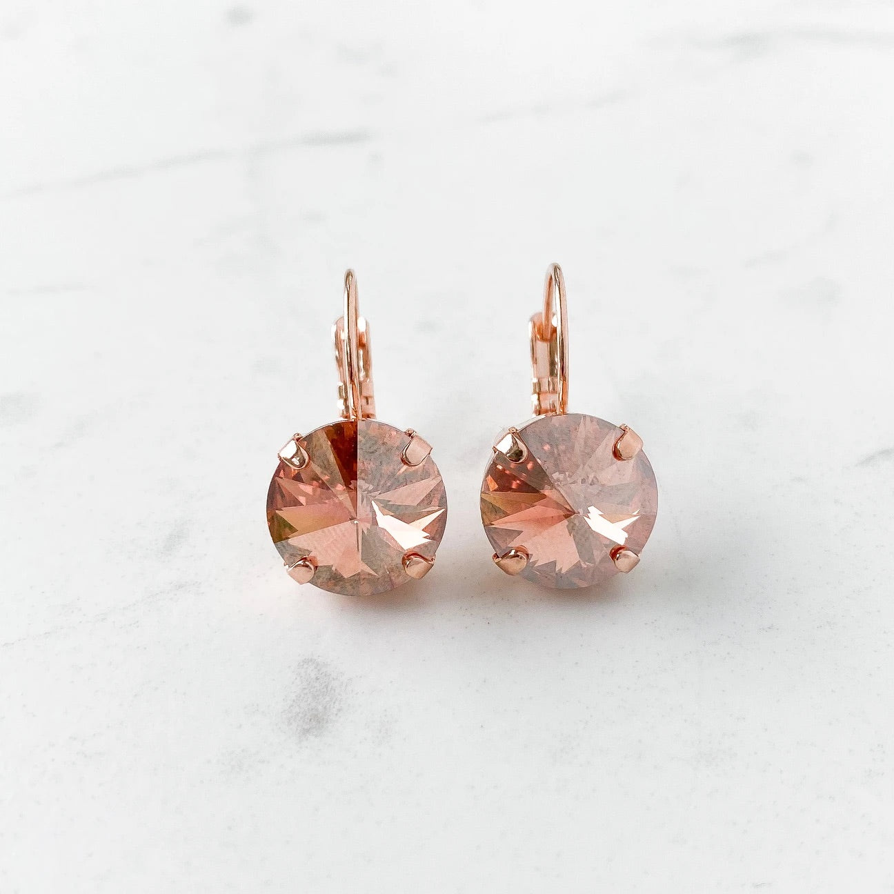 GLEAM EARRINGS (ROSE GOLD) - www.Shopthatapp.com