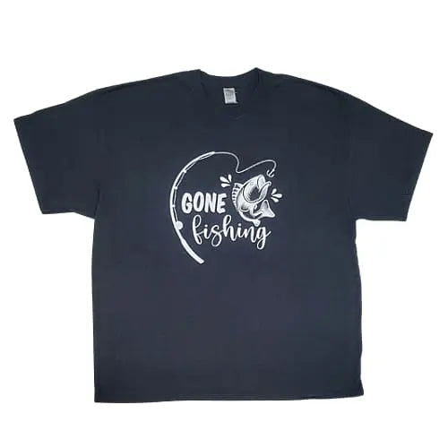 Gone Fishing T-Shirt - www.Shopthatapp.com