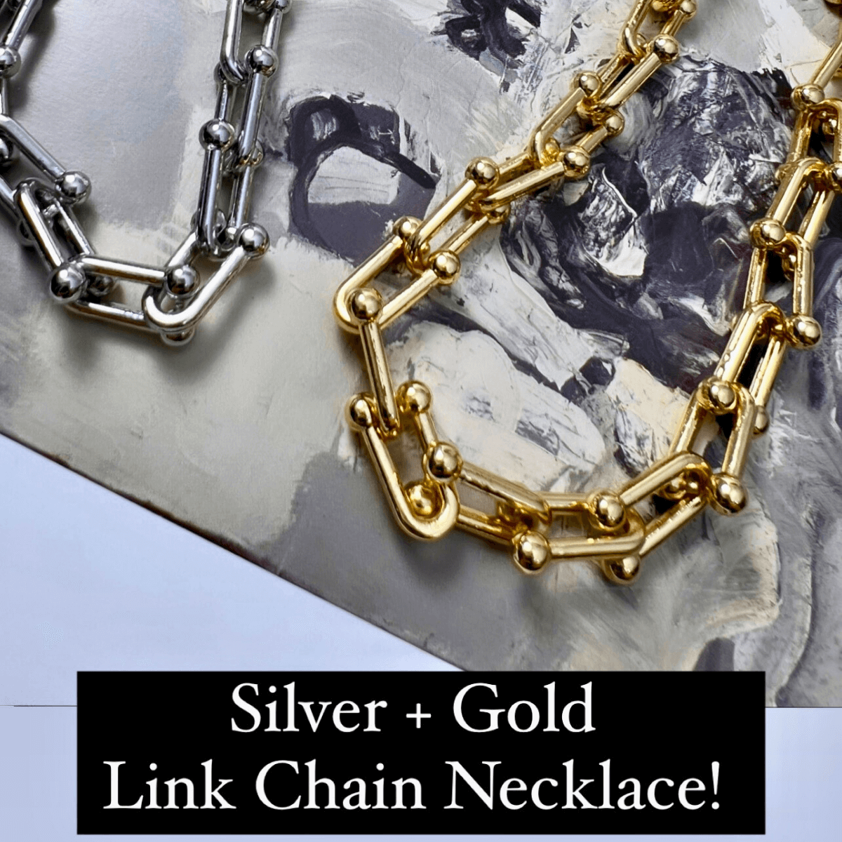 Graduated Link Necklace - www.Shopthatapp.com