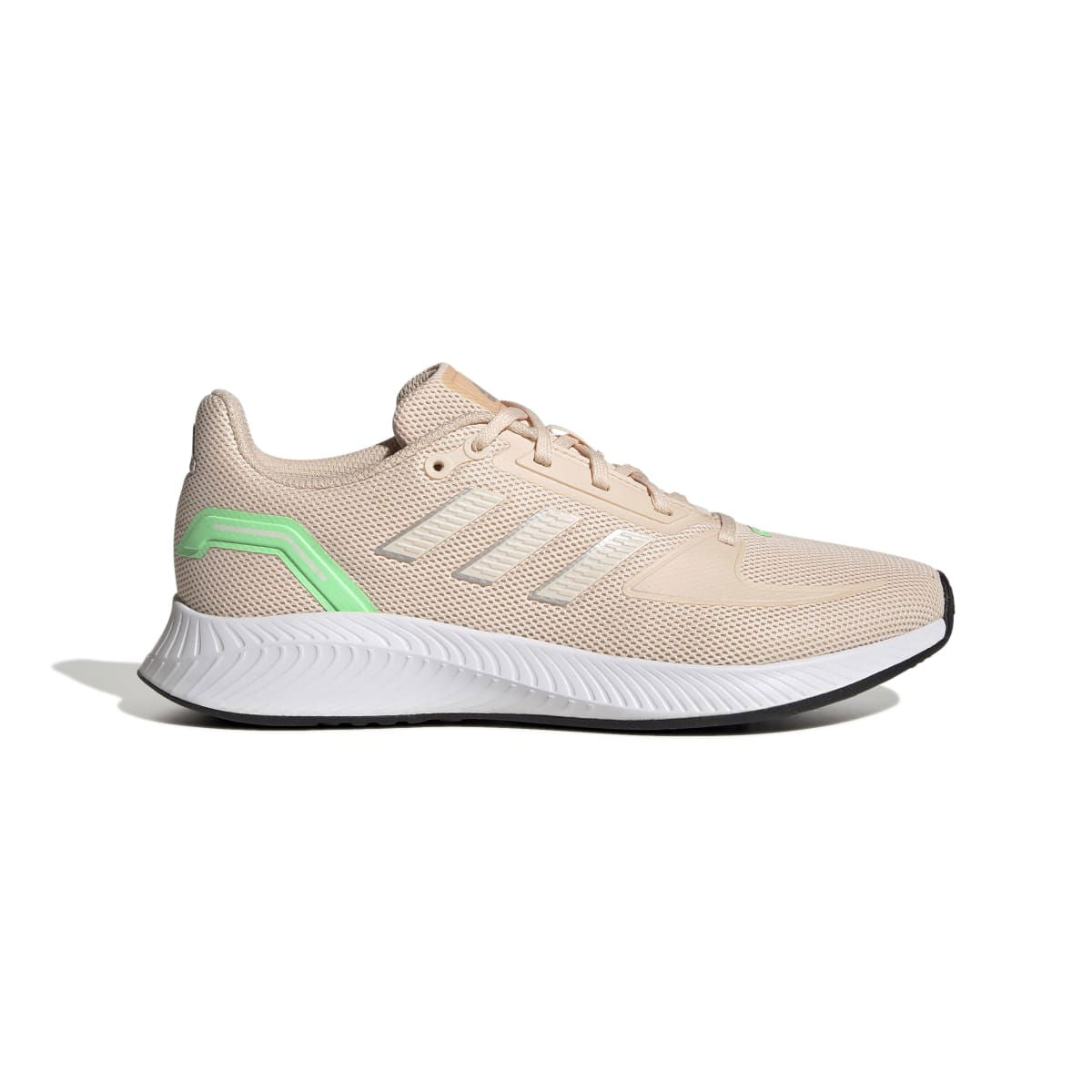 ADIDAS GV9573 RUNFALCON 2.0 WMN'S (Medium) Orange/Orange/Green Mesh Running Shoes - www.Shopthatapp.com