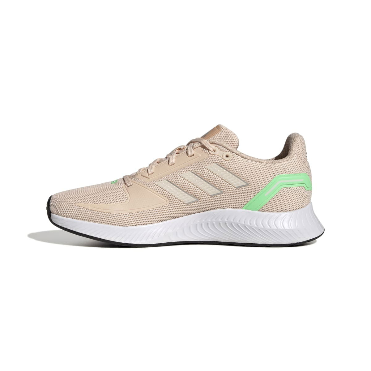 ADIDAS GV9573 RUNFALCON 2.0 WMN'S (Medium) Orange/Orange/Green Mesh Running Shoes - www.Shopthatapp.com