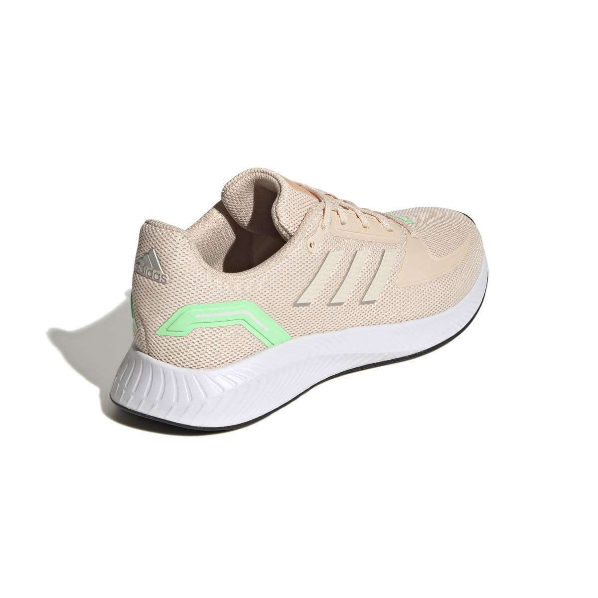 ADIDAS GV9573 RUNFALCON 2.0 WMN'S (Medium) Orange/Orange/Green Mesh Running Shoes - www.Shopthatapp.com