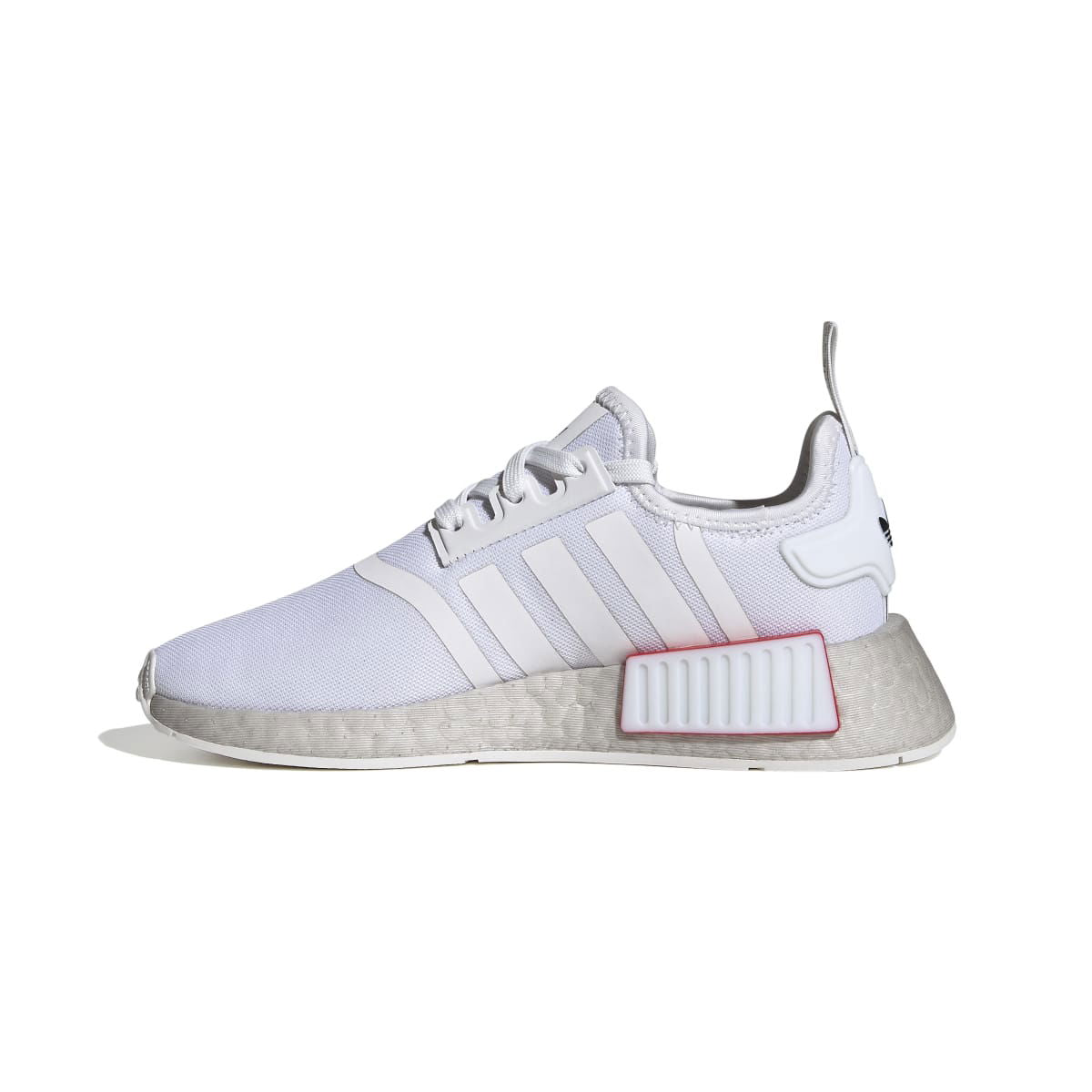 ADIDAS GY4279 NMD_R1 JR'S (Medium) White/White/Grey Mesh Running Shoes - www.Shopthatapp.com