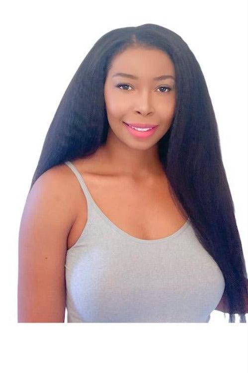 Kinky Blowout Straight -U-Part Wig - www.Shopthatapp.com