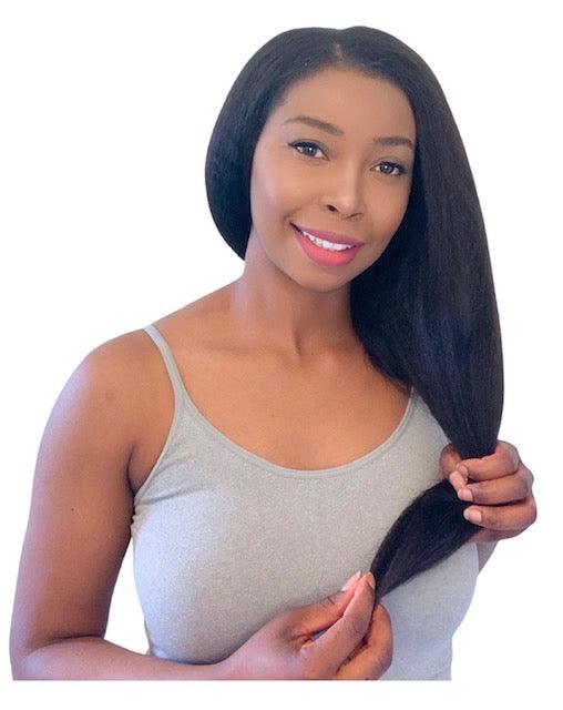 Kinky Blowout Straight -U-Part Wig - www.Shopthatapp.com