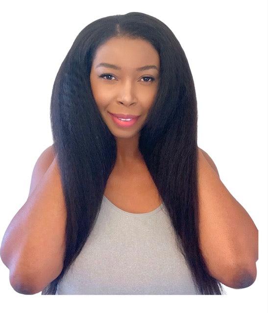 Kinky Blowout Straight -U-Part Wig - www.Shopthatapp.com