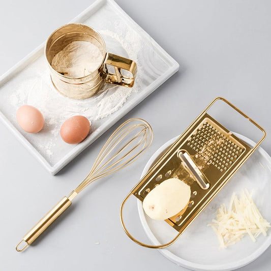 Luxury Gold Kitchen Essentials - www.Shopthatapp.com