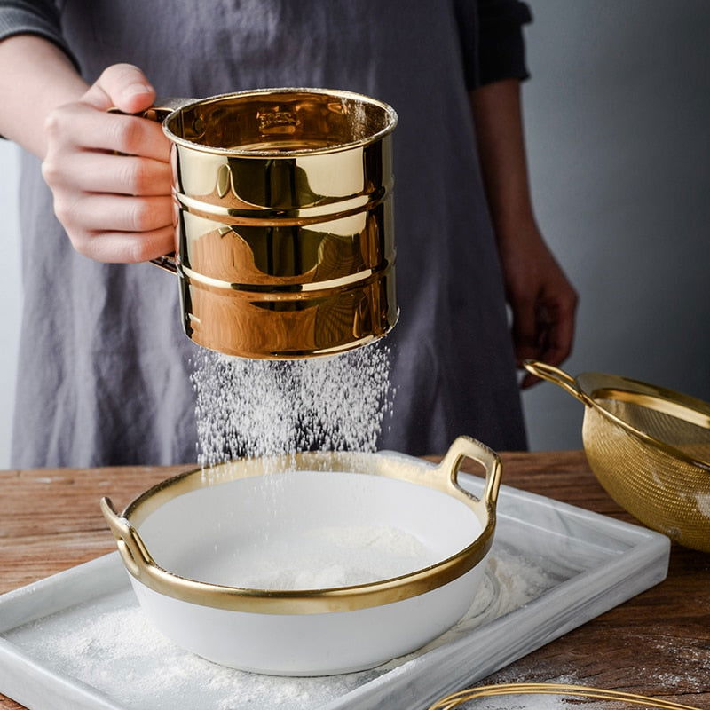 Luxury Gold Kitchen Essentials - www.Shopthatapp.com