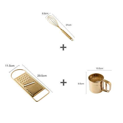 Luxury Gold Kitchen Essentials - www.Shopthatapp.com