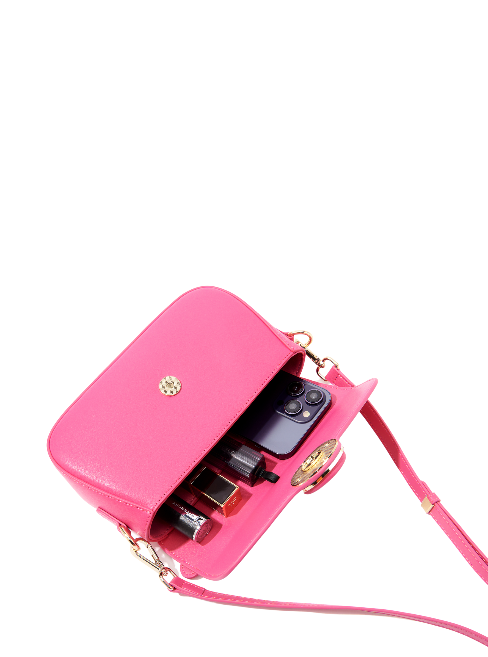 Makoto Leather Bag, Pink - www.Shopthatapp.com