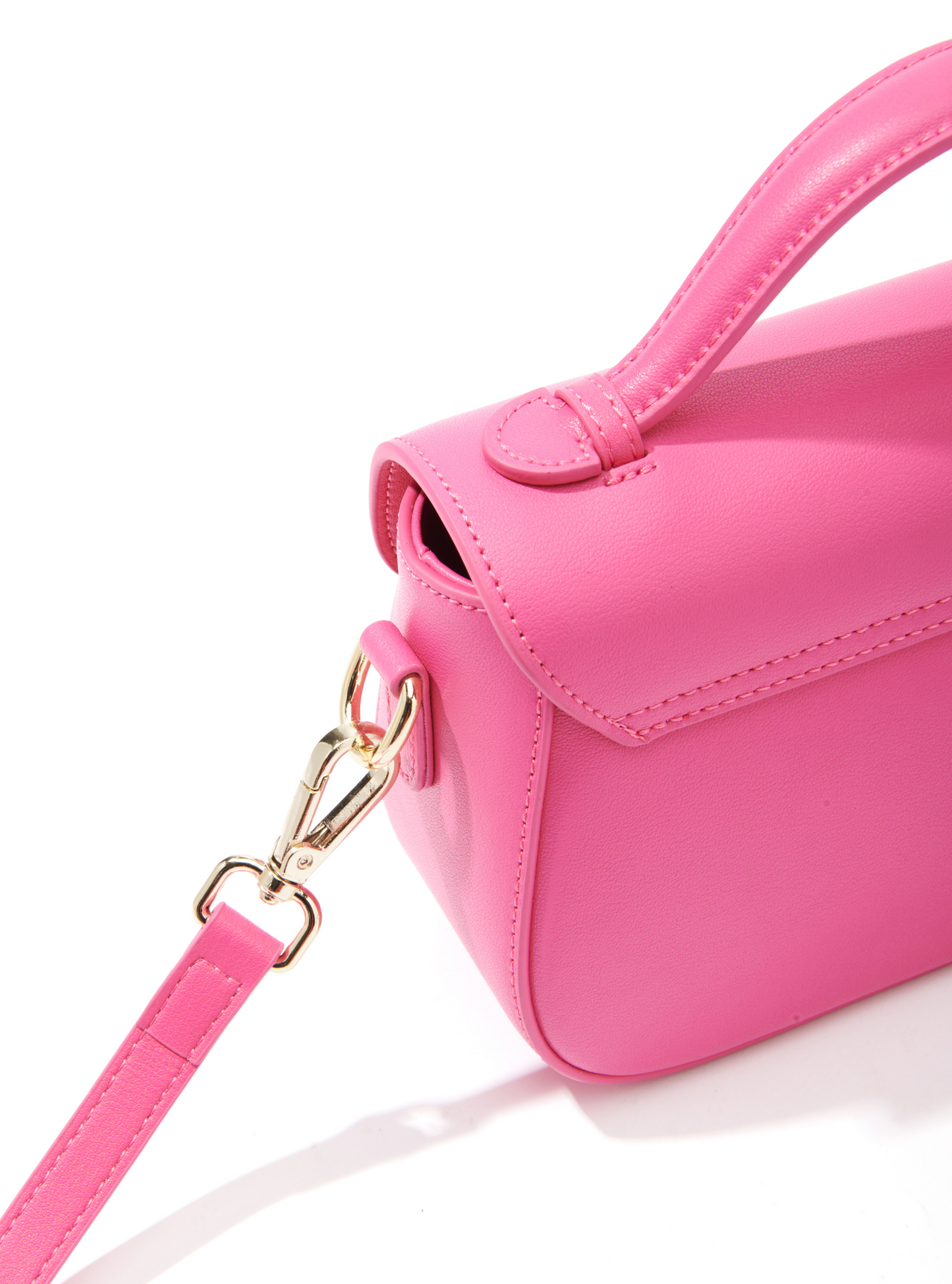 Makoto Leather Bag, Pink - www.Shopthatapp.com