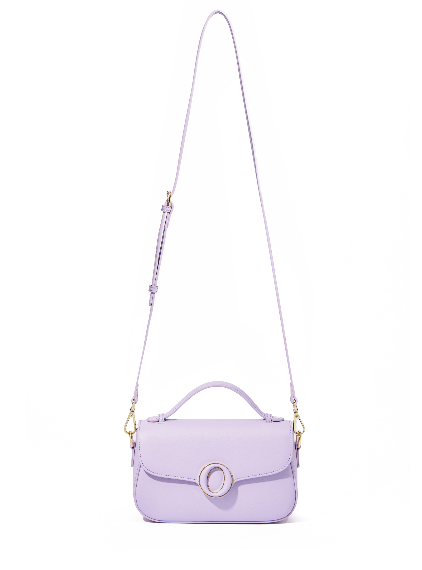 Makoto Leather Bag, Purple - www.Shopthatapp.com