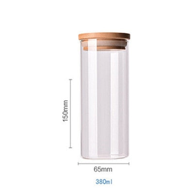 Mason Glass Storage Containers - www.Shopthatapp.com