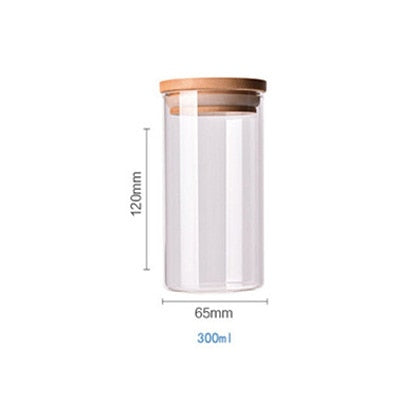 Mason Glass Storage Containers - www.Shopthatapp.com