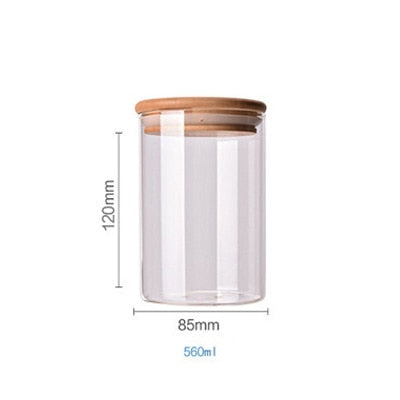 Mason Glass Storage Containers - www.Shopthatapp.com