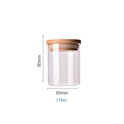 Mason Glass Storage Containers - www.Shopthatapp.com