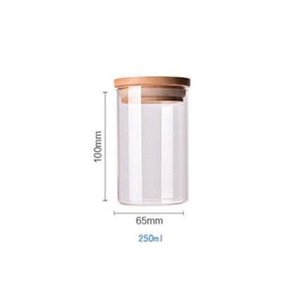 Mason Glass Storage Containers - www.Shopthatapp.com