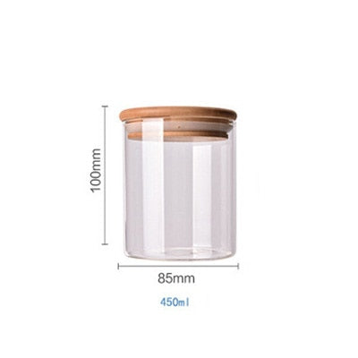 Mason Glass Storage Containers - www.Shopthatapp.com