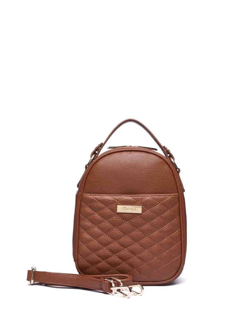 Monaco Snack Bag | Caramel Brown - www.Shopthatapp.com