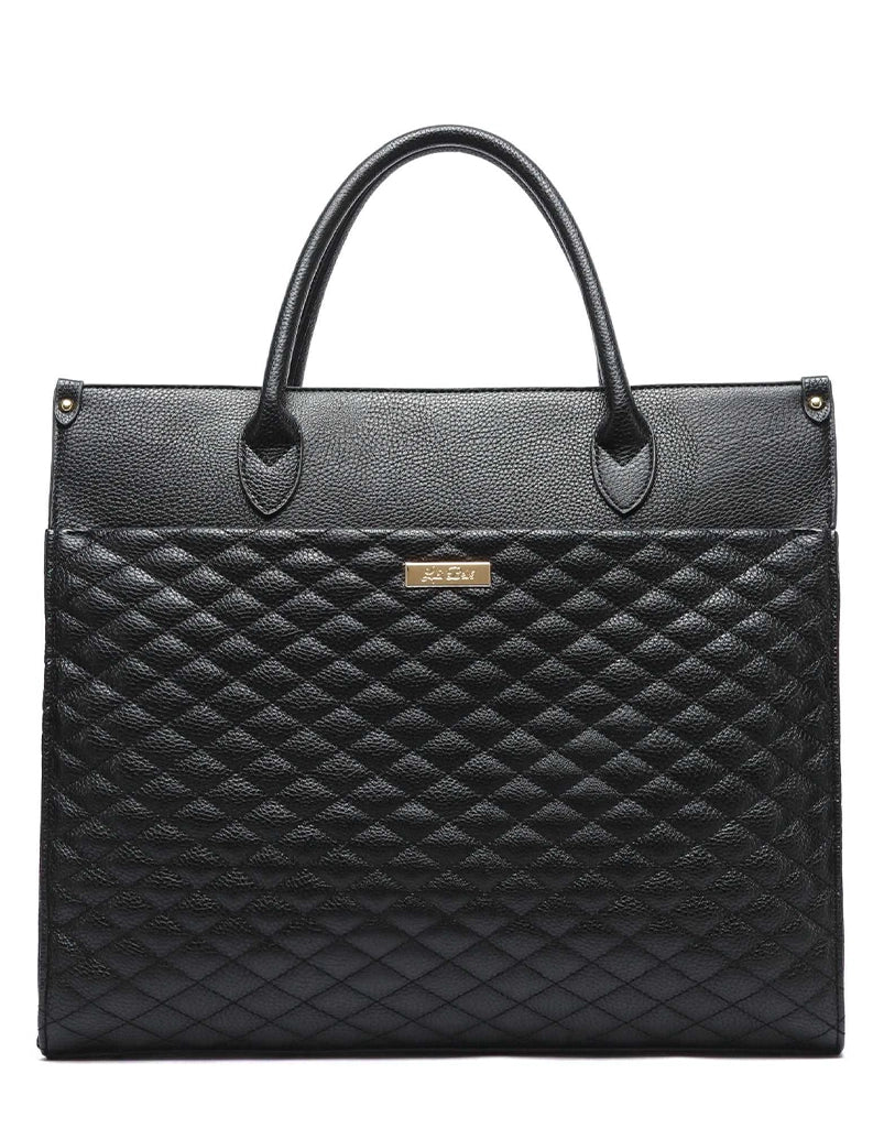 Monaco Tote Bag | Ebony Black - www.Shopthatapp.com