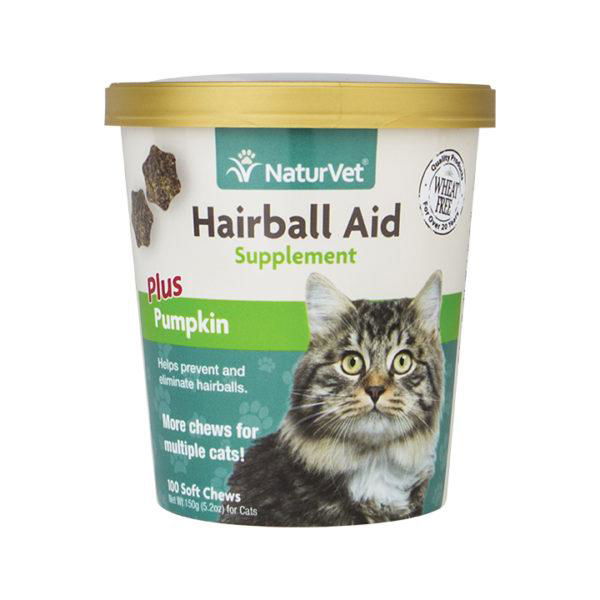 NaturVet Hairball Aid Soft Chews - www.Shopthatapp.com