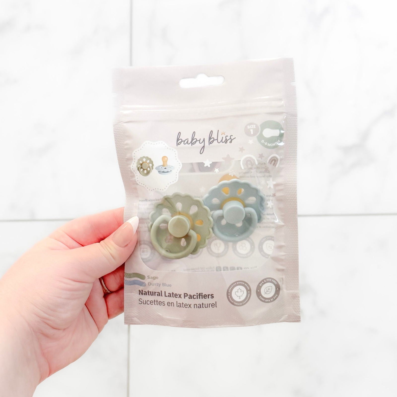 Natural Latex Pacifiers - www.Shopthatapp.com