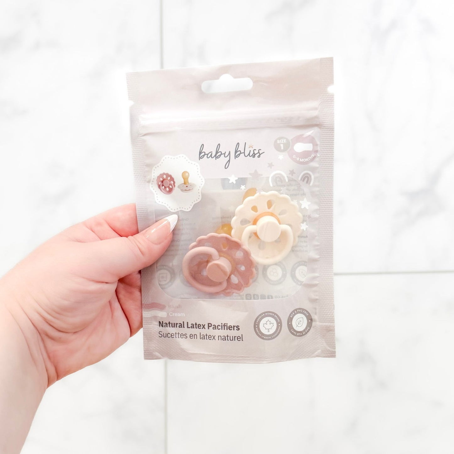 Natural Latex Pacifiers - www.Shopthatapp.com