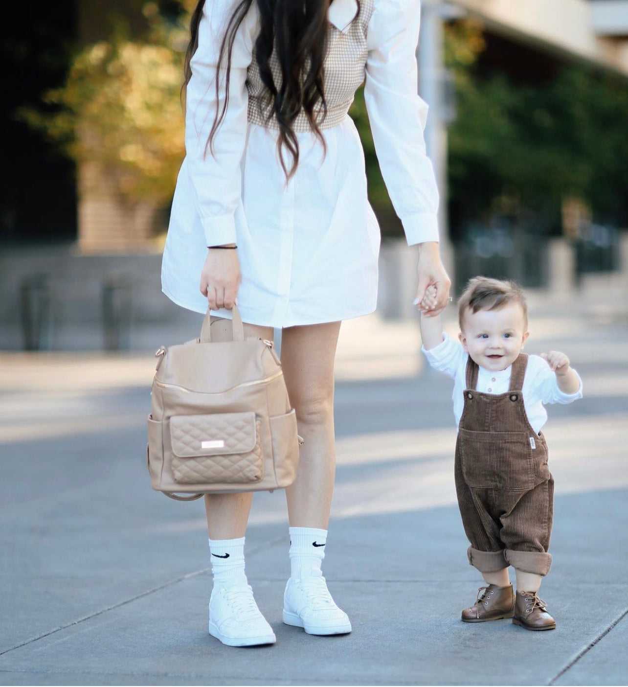 Petit Monaco Diaper Bag | Latte - www.Shopthatapp.com