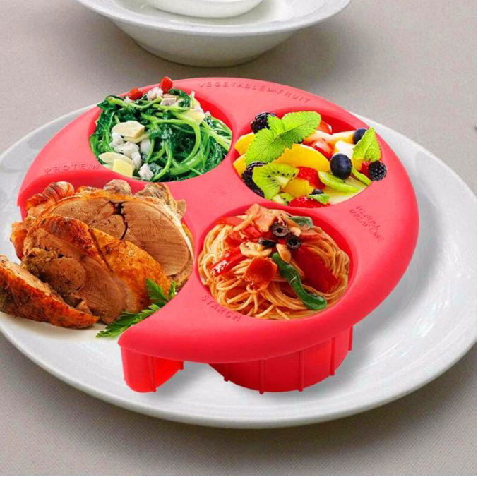 Portion Control Plate - www.Shopthatapp.com