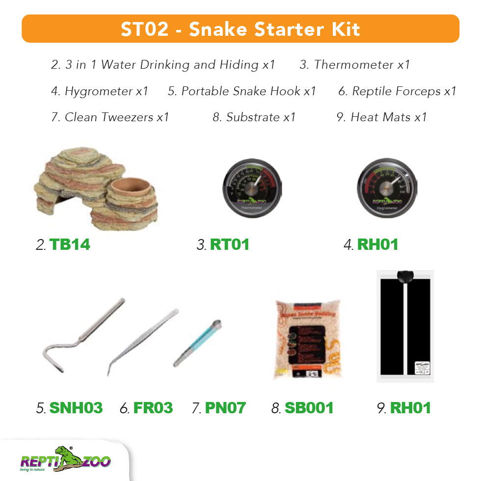 REPTIZOO Snake Starter Kit - www.Shopthatapp.com