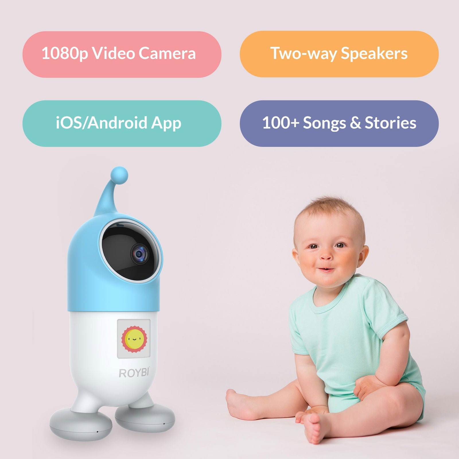 ROYBI Smart Baby Monitor - www.Shopthatapp.com