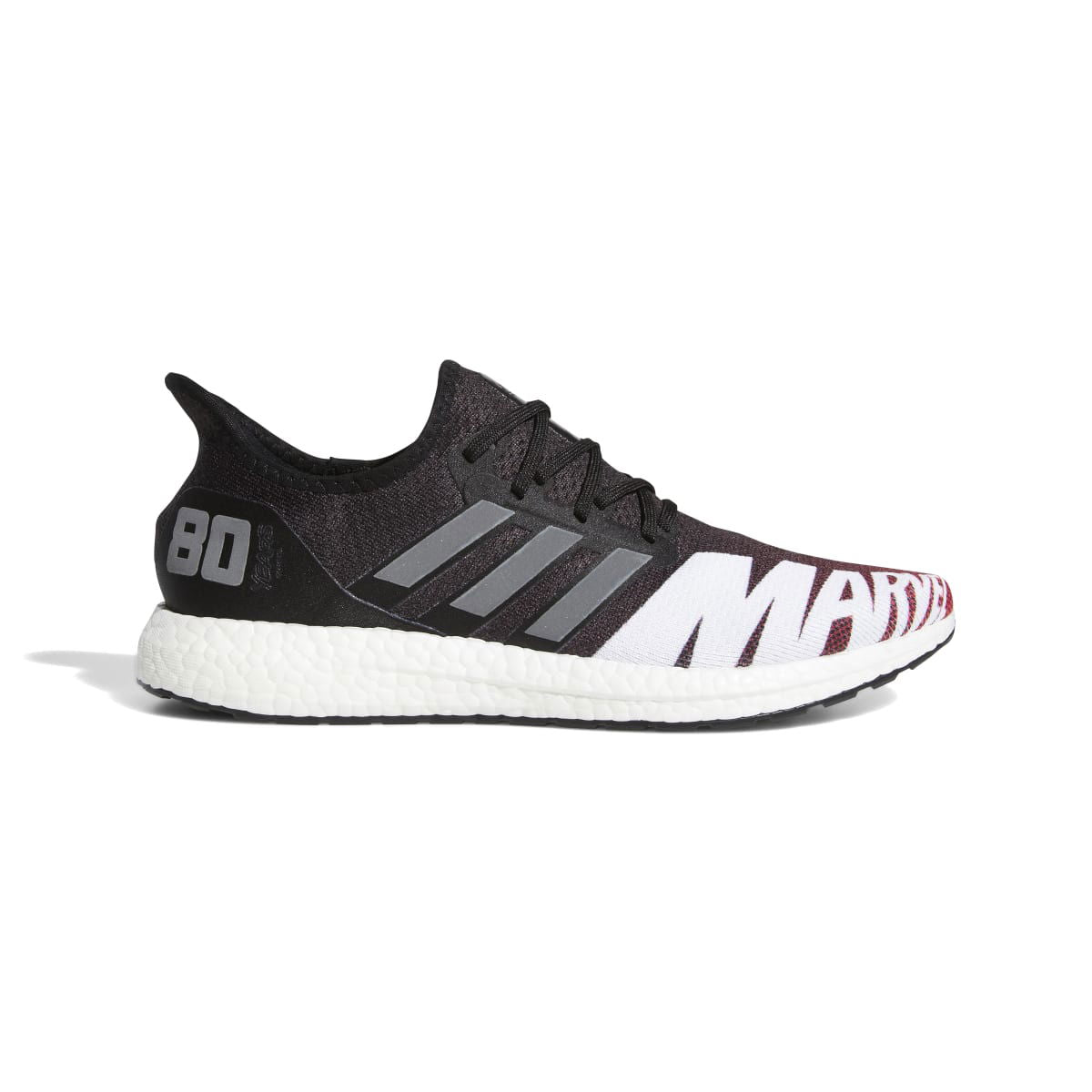 ADIDAS FY3005 AM4 MARVEL 80 VOL. 1 MN'S (Medium) Black/Red Textile Running Shoes - www.Shopthatapp.com