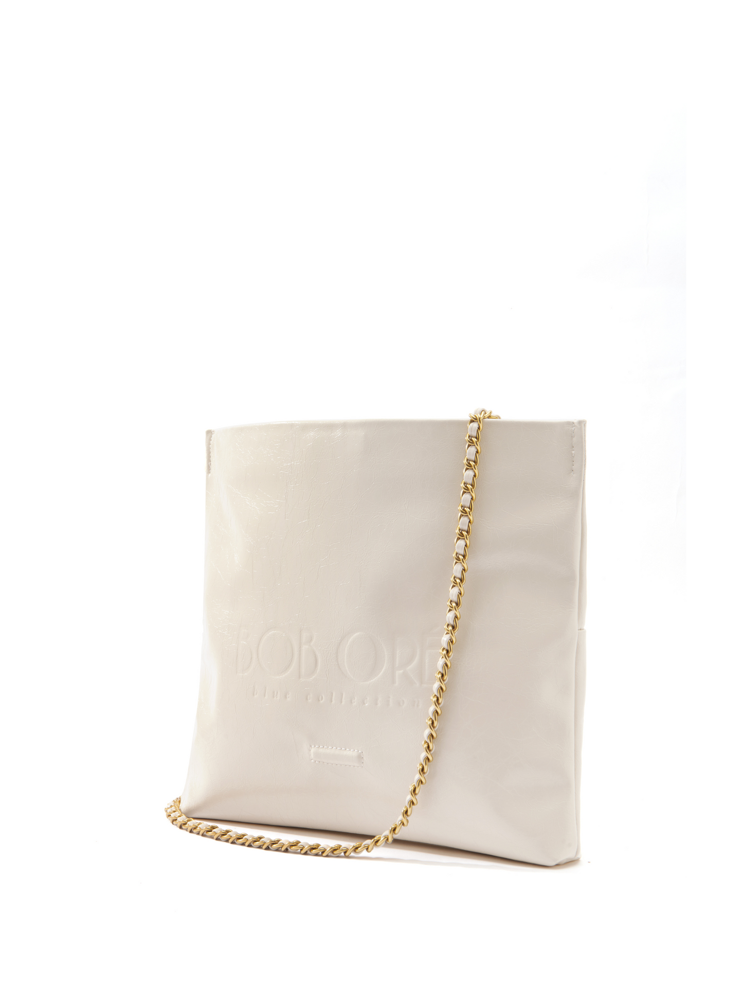 Rei Leather Bag, Beige - www.Shopthatapp.com