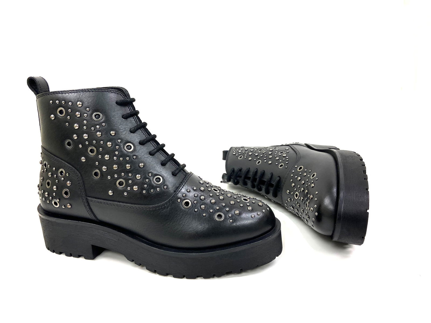 Robyn Black Studded Bootie - www.Shopthatapp.com