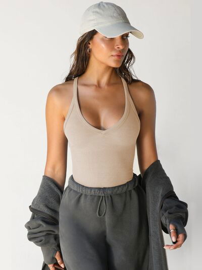 Scoop Neck Wide Strap Tank - www.Shopthatapp.com