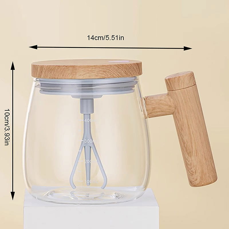 Self Stirring Bamboo Mug - www.Shopthatapp.com