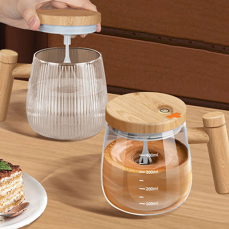 Self Stirring Bamboo Mug - www.Shopthatapp.com