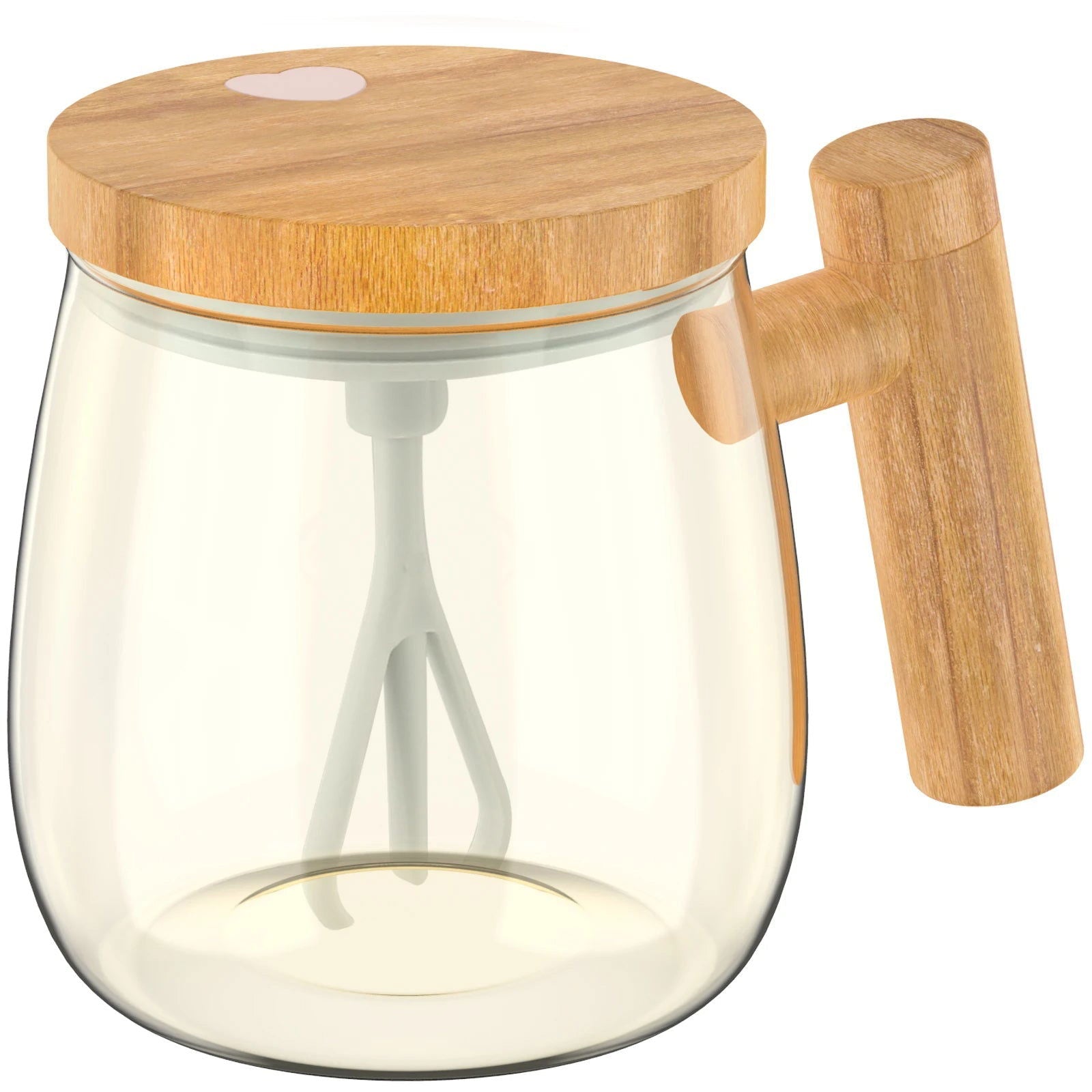 Self Stirring Bamboo Mug - www.Shopthatapp.com